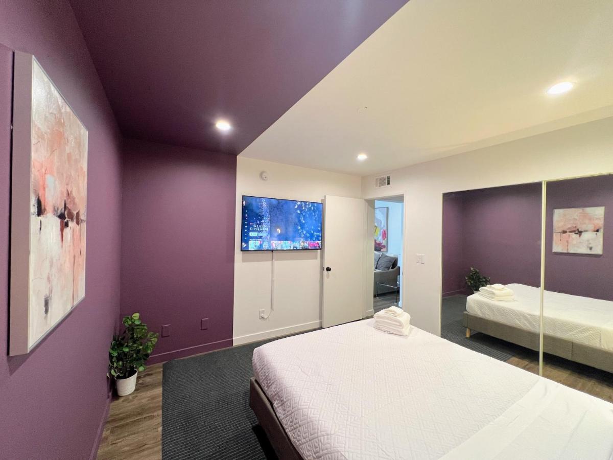 Hollywood Purple Habitat Villa Los Angeles Bagian luar foto