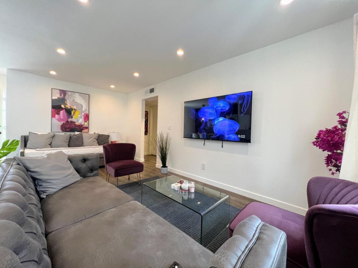 Hollywood Purple Habitat Villa Los Angeles Bagian luar foto